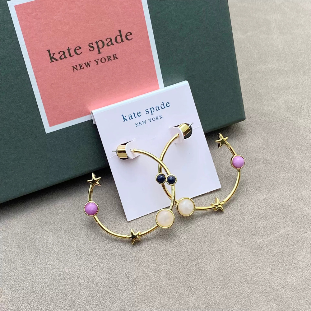 kate spade Star Gold Plated Copper Stud Earrings